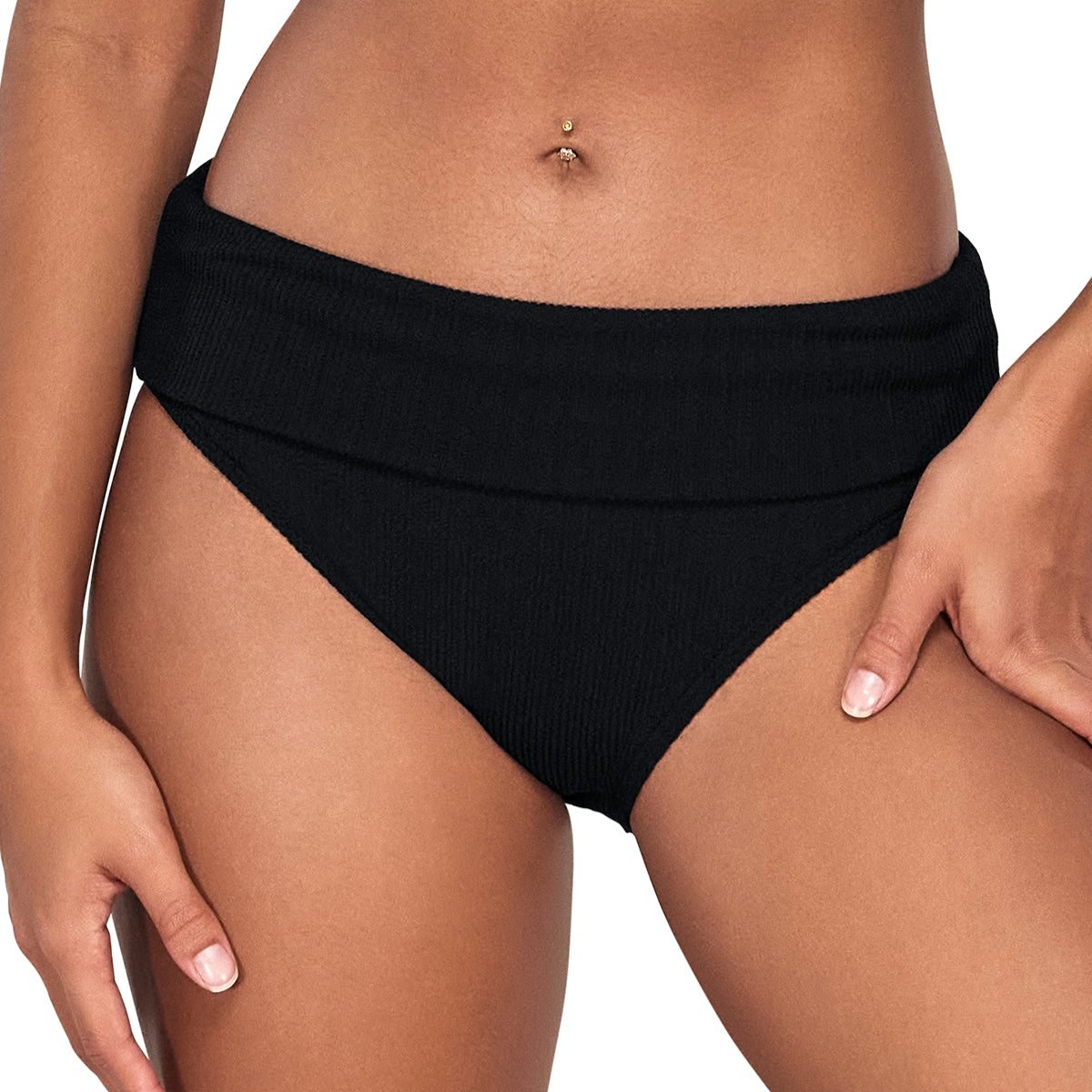 Hannah High Waist - 33B - Black Pacifica Swim - Bottoms - High Waist Sunsets, Inc.