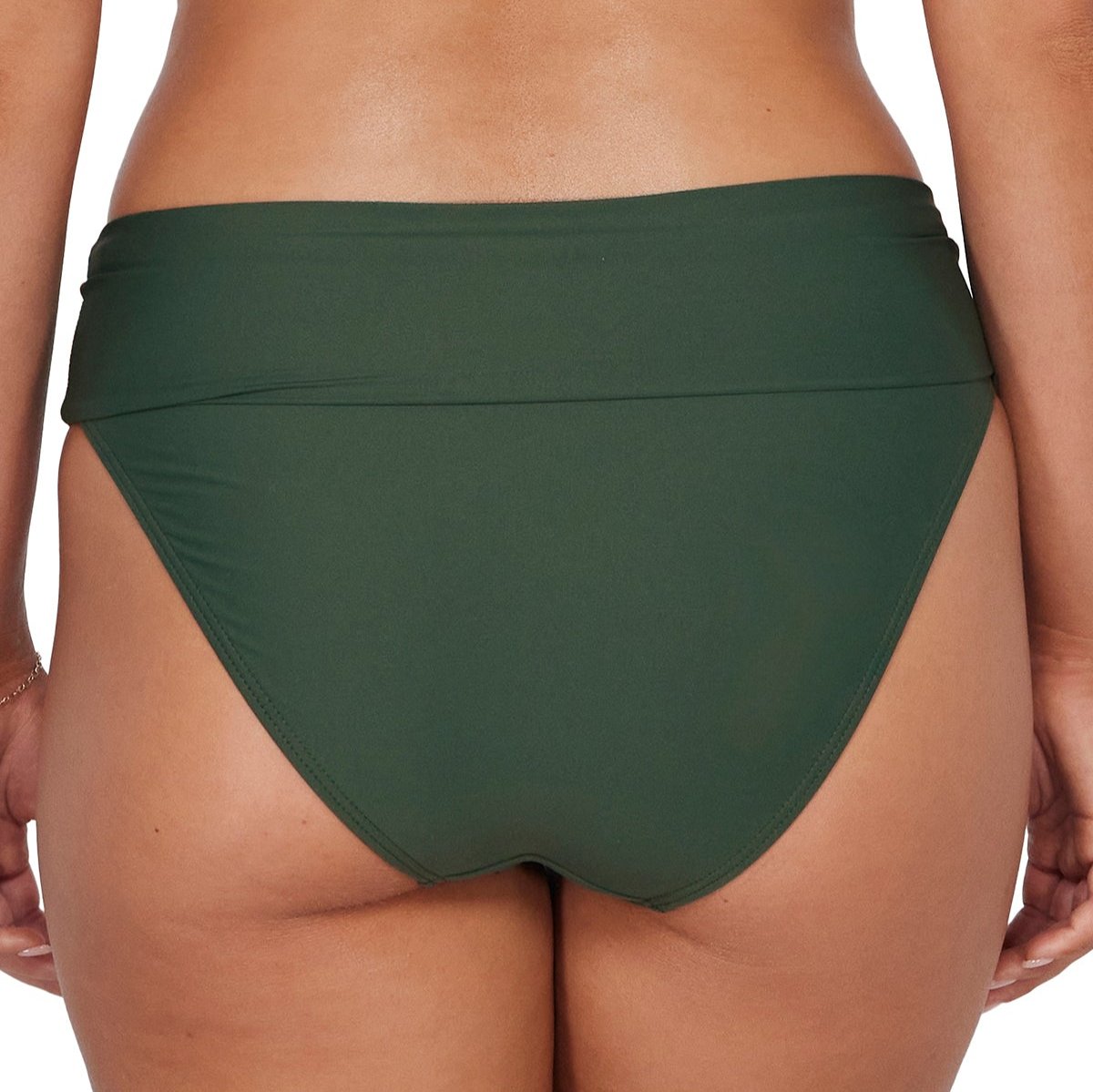 Hannah High Waist - 33B - Island Green Swim - Bottoms - High Waist Sunsets, Inc.