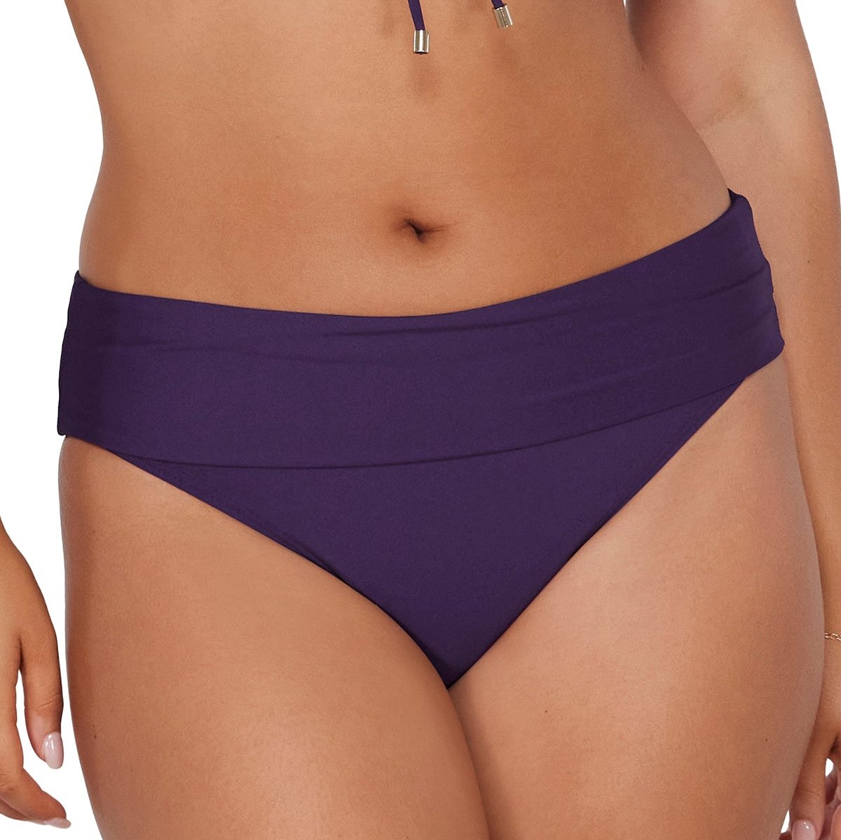 Hannah High Waist - 33B - Paradise Plum Swim - Bottoms - High Waist Sunsets, Inc.