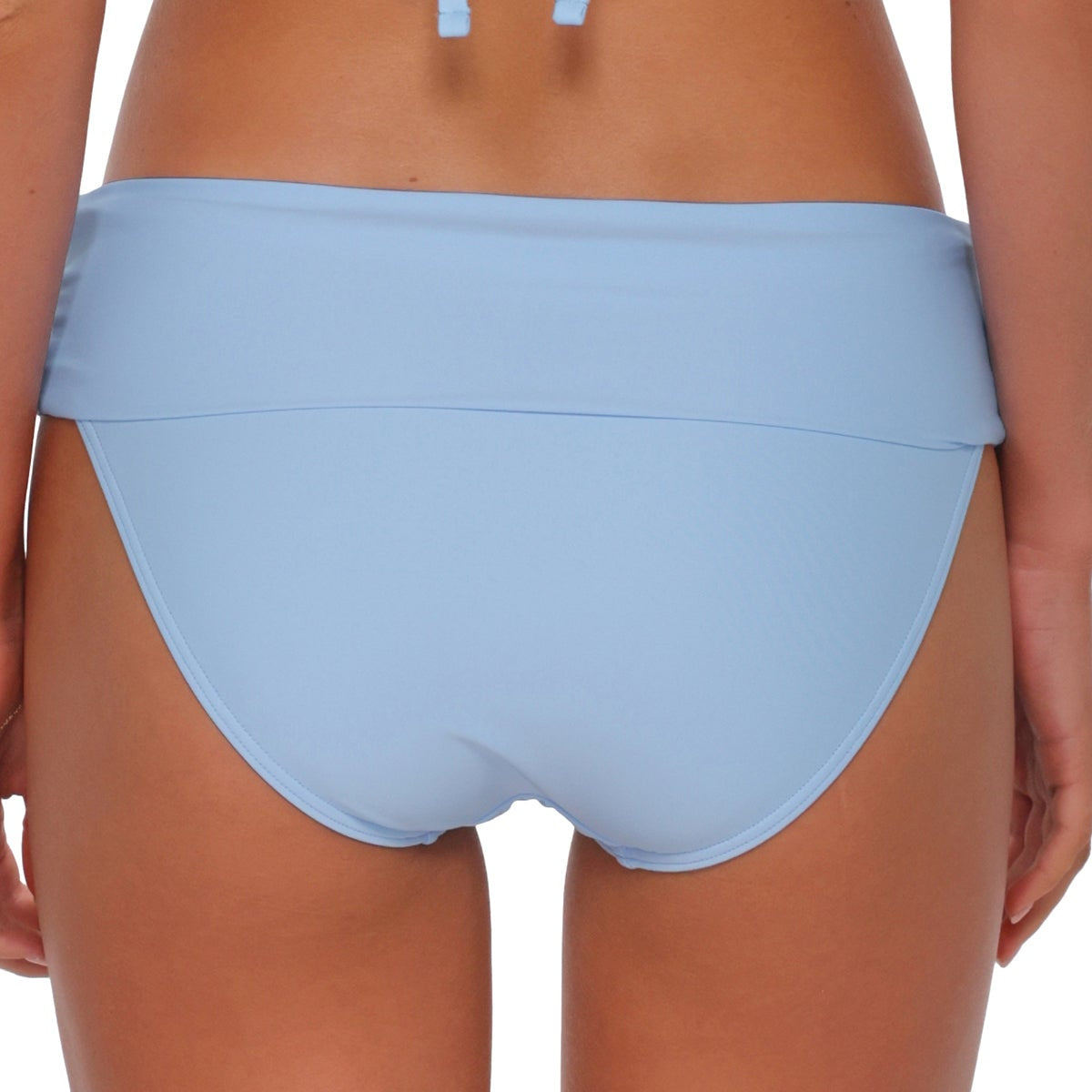 Hannah High Waist - 33B - Blue Whisper Swim - Bottoms - High Waist Sunsets, Inc.