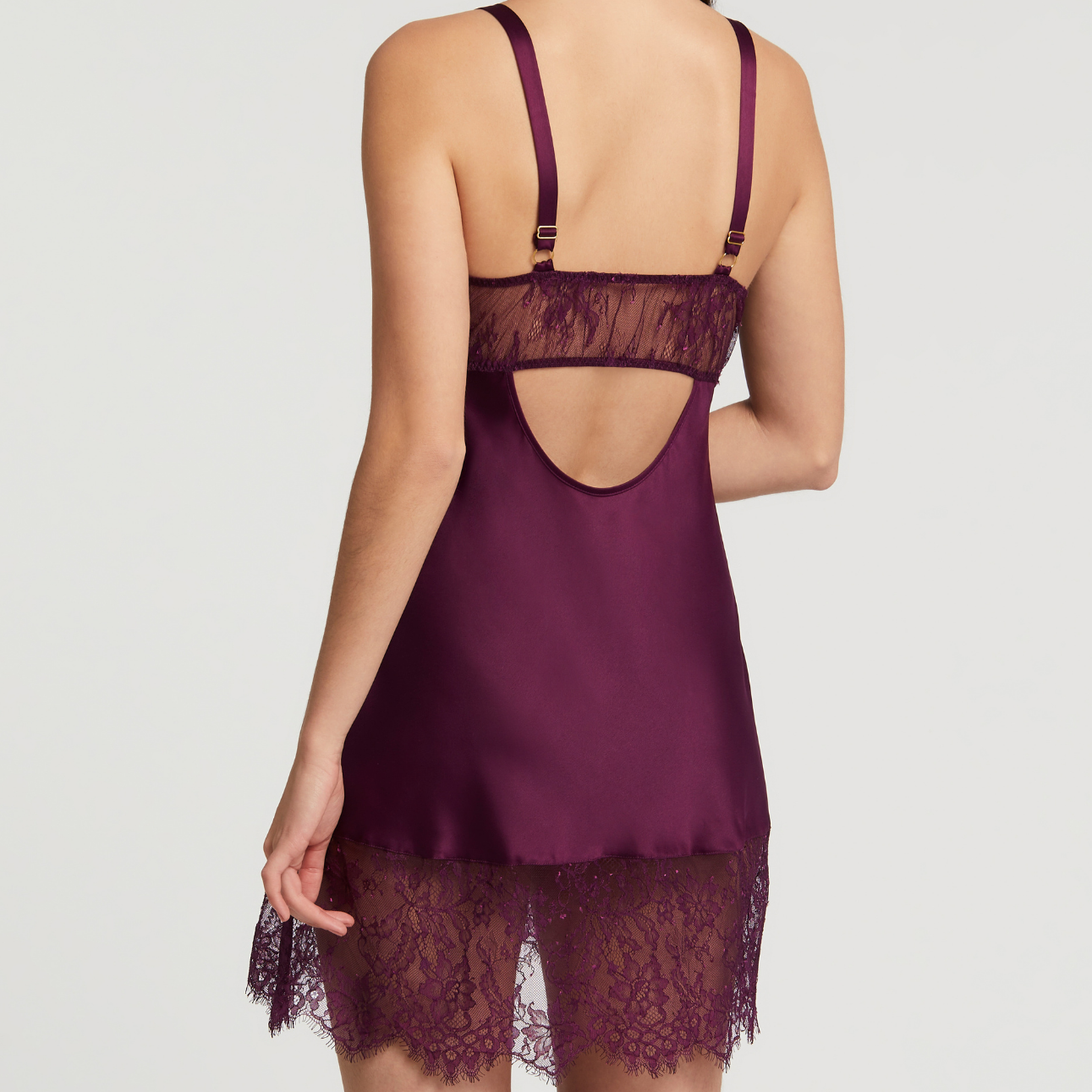 Serena Chemise - 779 - Aubergine Sleep & Lounge - Sleep - Chemises Rya Collection