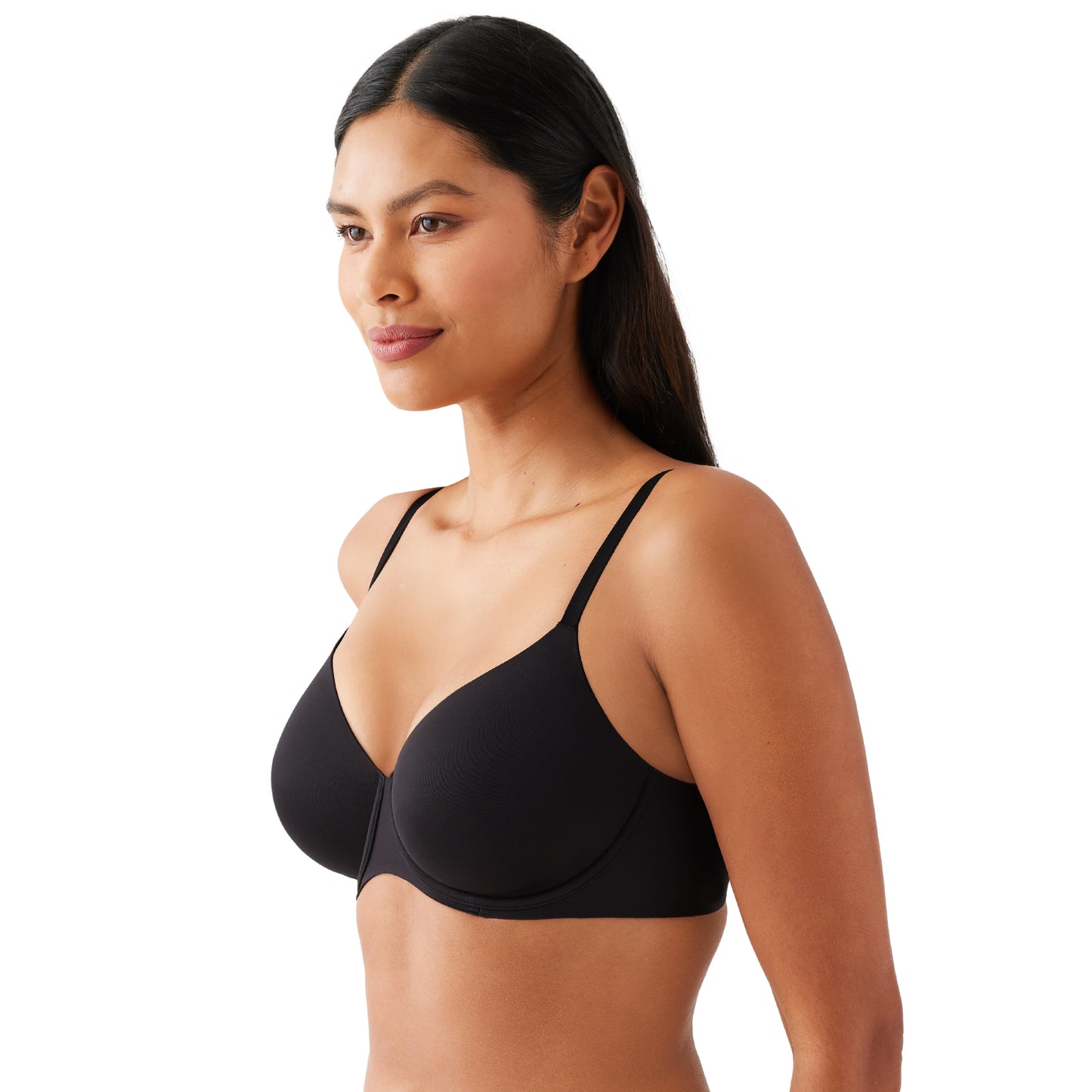 Sleek Standard Underwire Bra - 855451 - Black Bras & Lingerie - Bras - Wireless Bras Wacoal