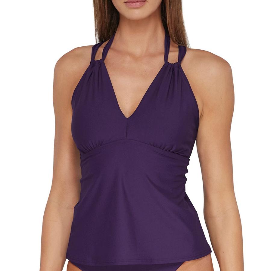 Mia Tankini - 87T - Paradise Plum Swim - Tops - Tankinis Sunsets, Inc.