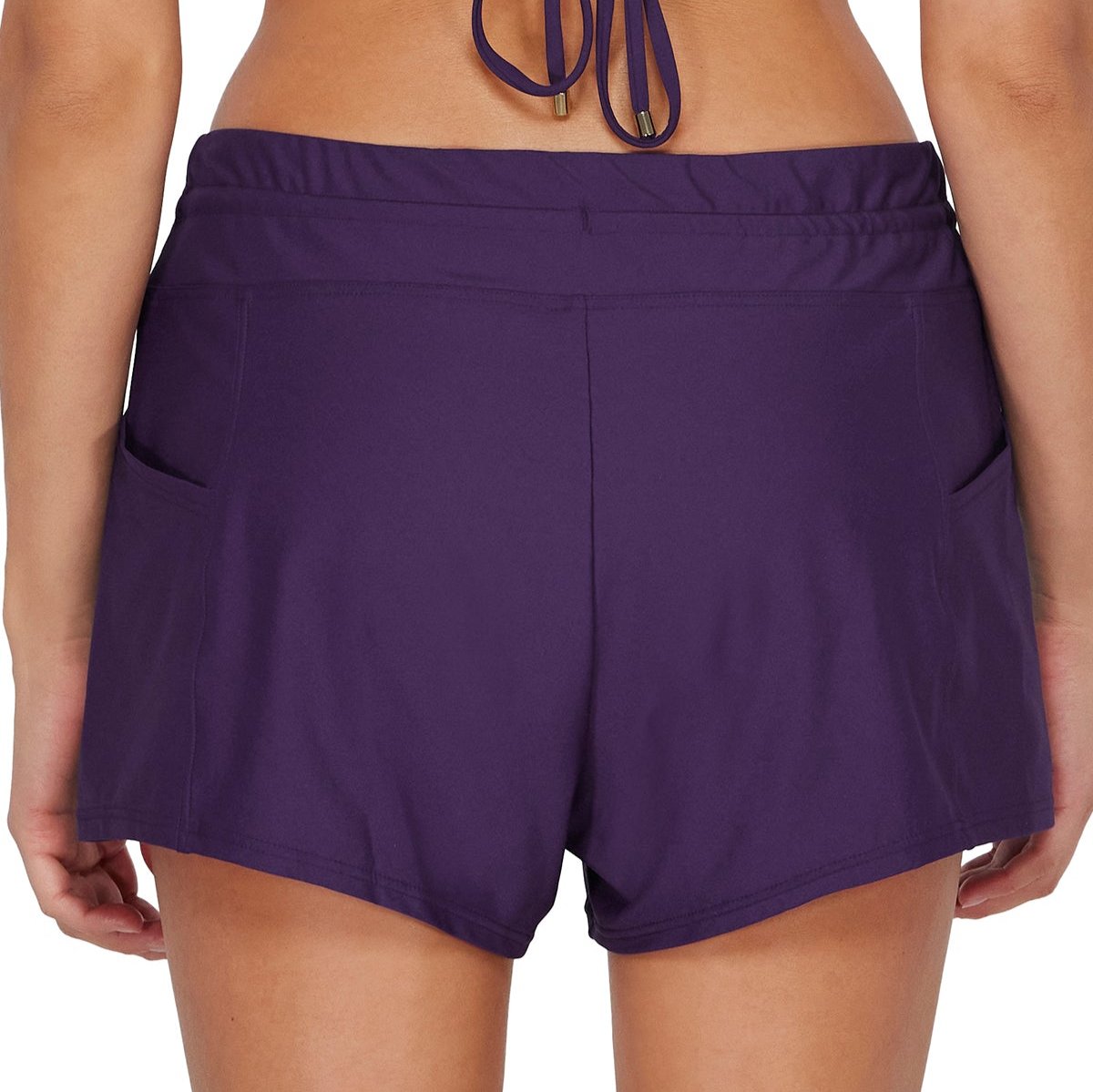 Laguna Swim Short - 905B - Paradise Plum Swim - Bottoms - Short Sunsets, Inc.
