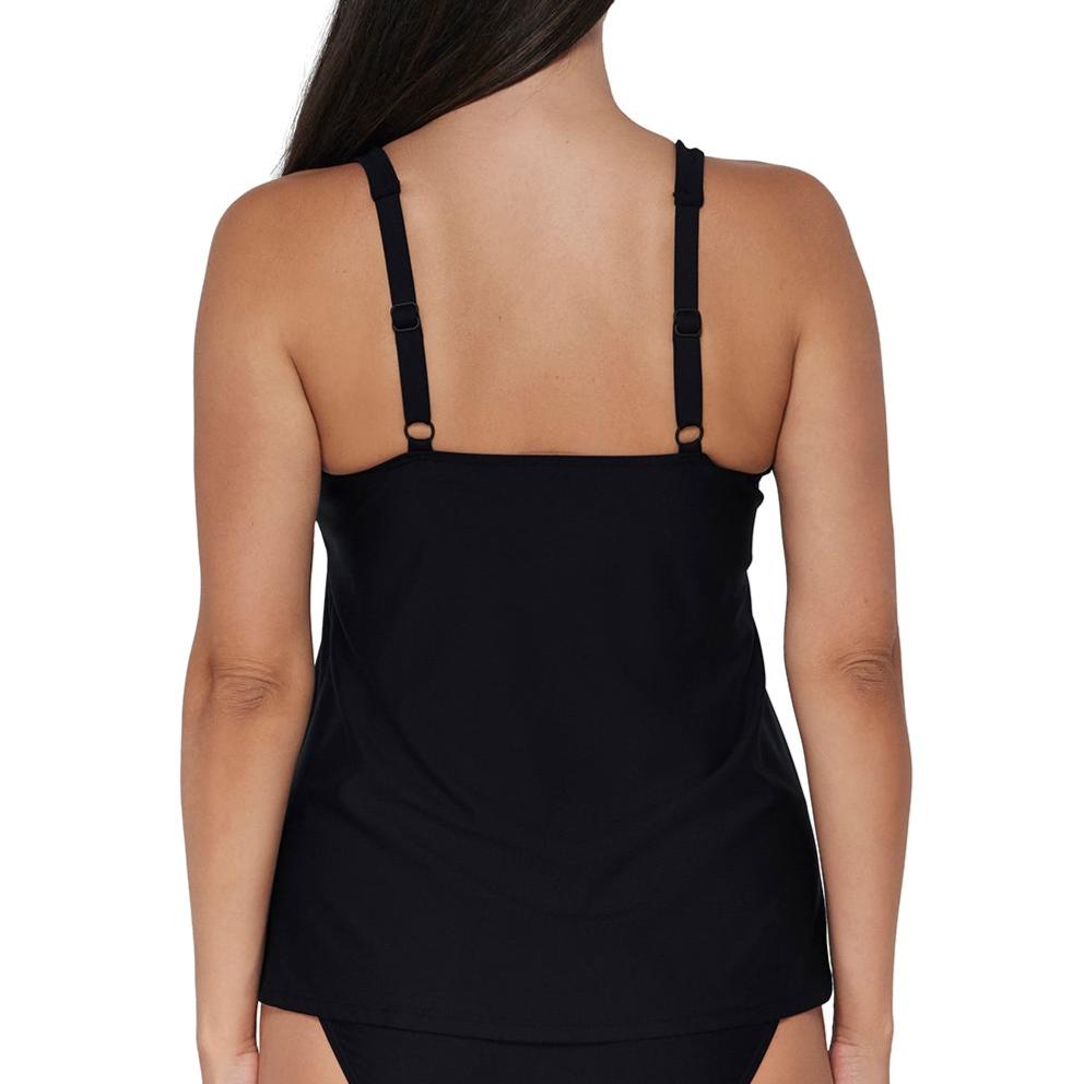 Jenna Tankini - 962T - Black Swim - Tops - Tankinis Sunsets, Inc.
