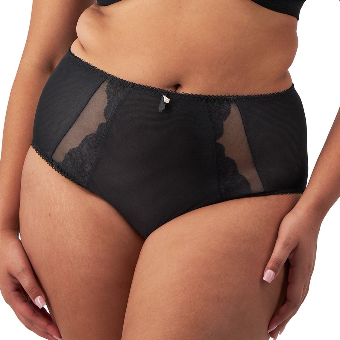 Cate Allure Full Brief - EL302451 - Black Bras & Lingerie - Underwear - Brief Elomi