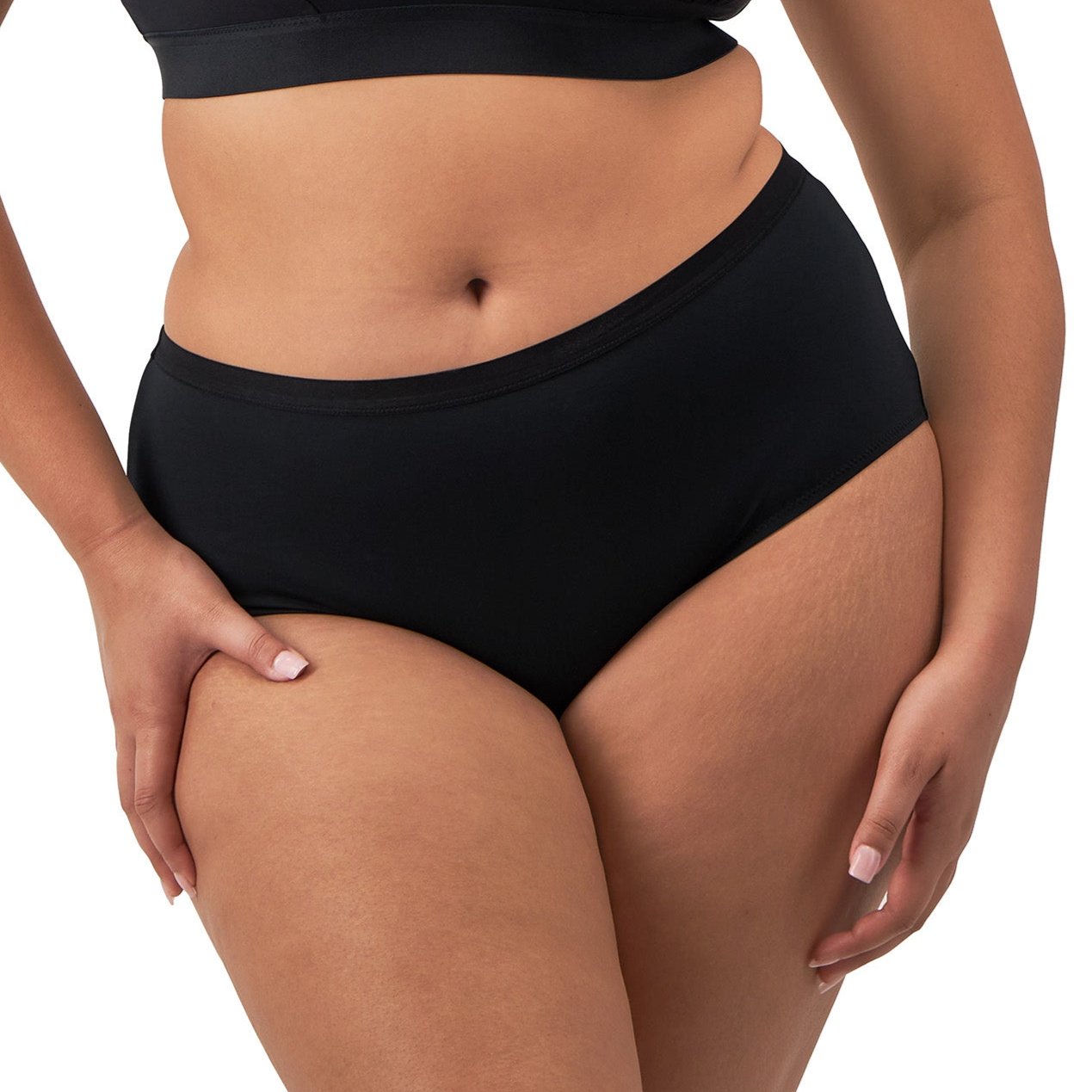 Downtime Short - EL301480 - Black Bras & Lingerie - Underwear - Short Elomi