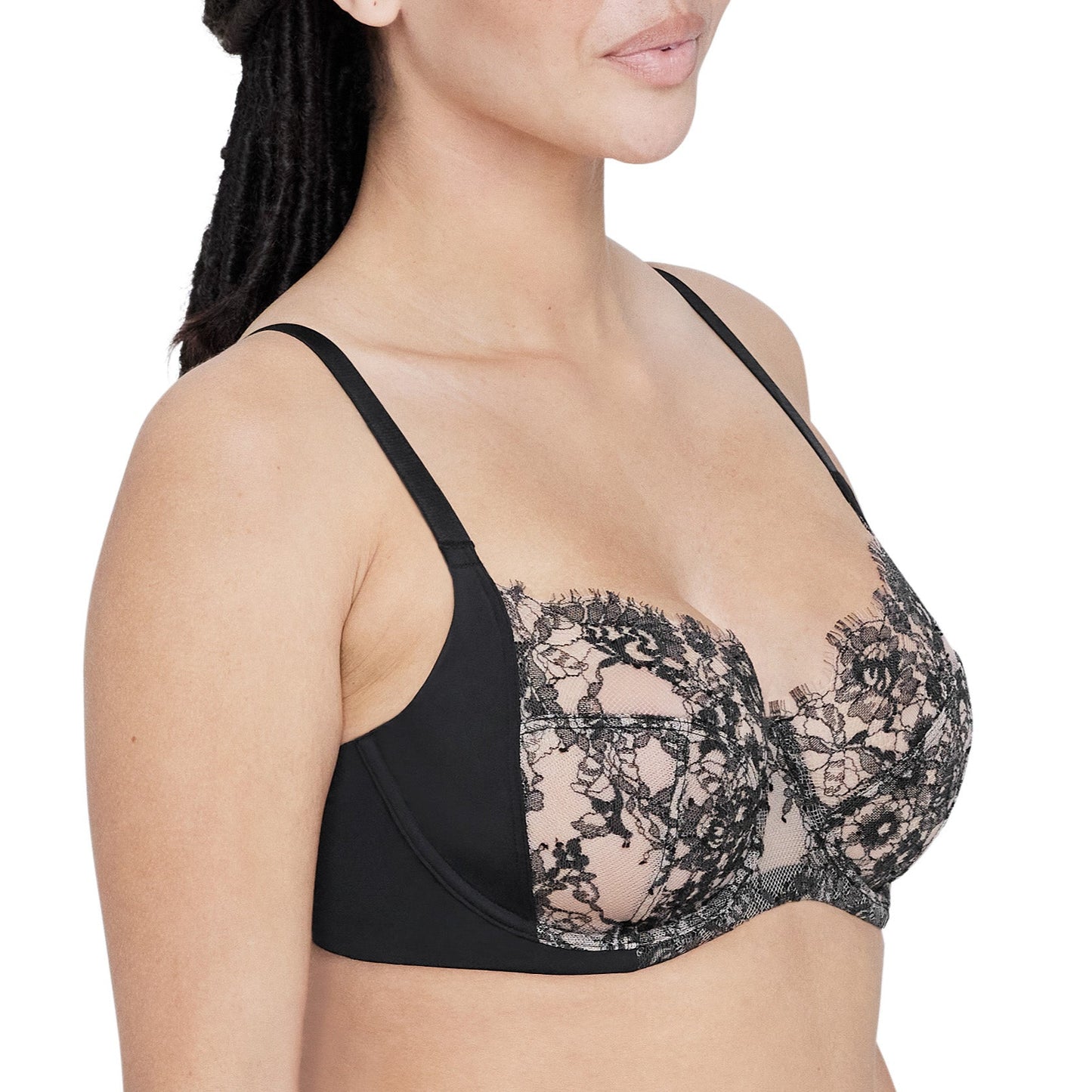 Entice Full Coverage UW Bra - 334143 - Black Bras & Lingerie - Bras - Underwire Bras SKARLETT BLUE