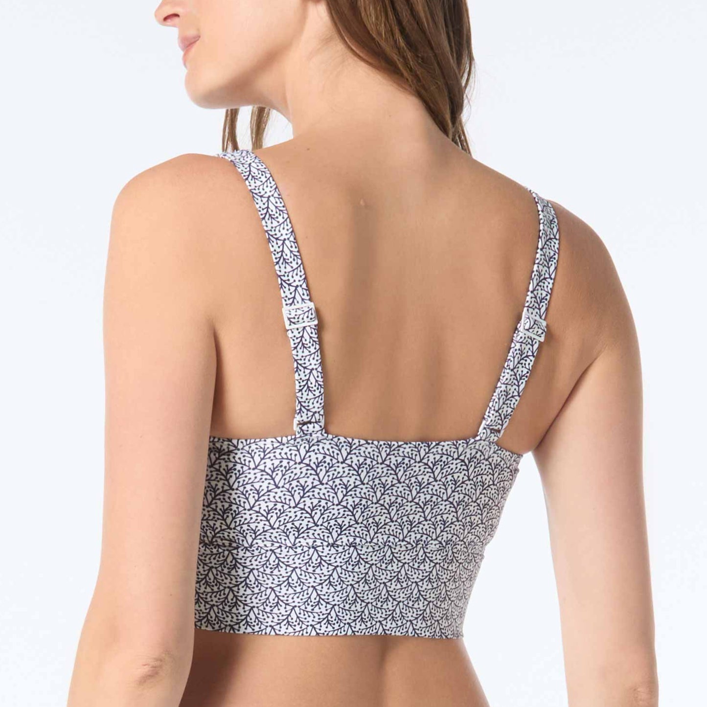 Empower Crop Top - H9G324 - Samoan Floral Swim - Tops - Bikinis BEACH HOUSE