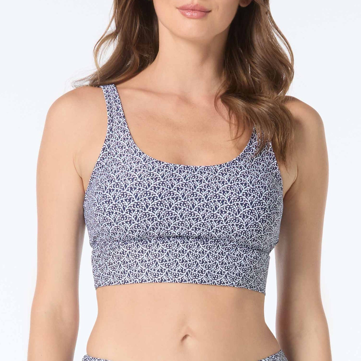 Empower Crop Top - H9G324 - Samoan Floral Swim - Tops - Bikinis BEACH HOUSE ADMIRAL 08