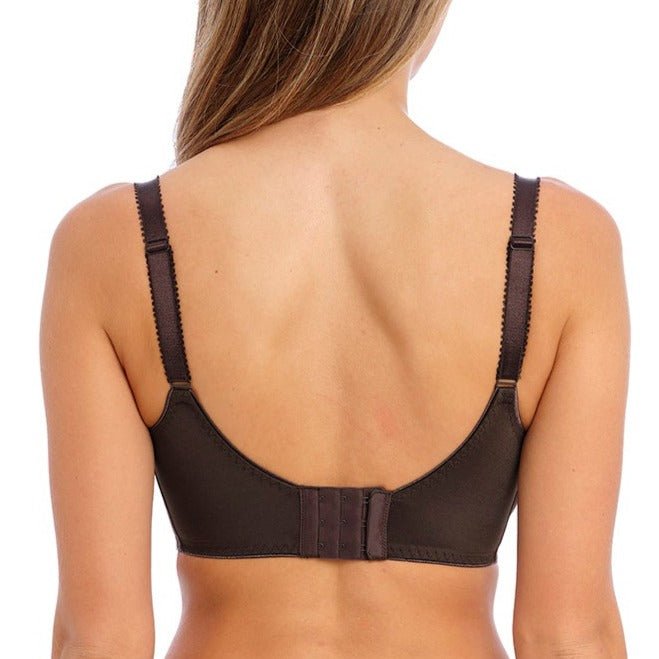 Illusion Side Support Bra - FL2982 - Chocolate Bras & Lingerie - Bras - Underwire Bras Fantasie Lingerie