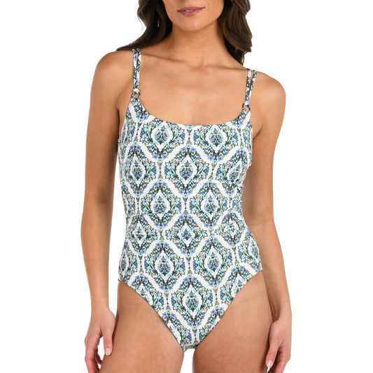 Deja-Blue Diamond Lingerie One Piece - LB5NF24 Unclassified LA BLANCA