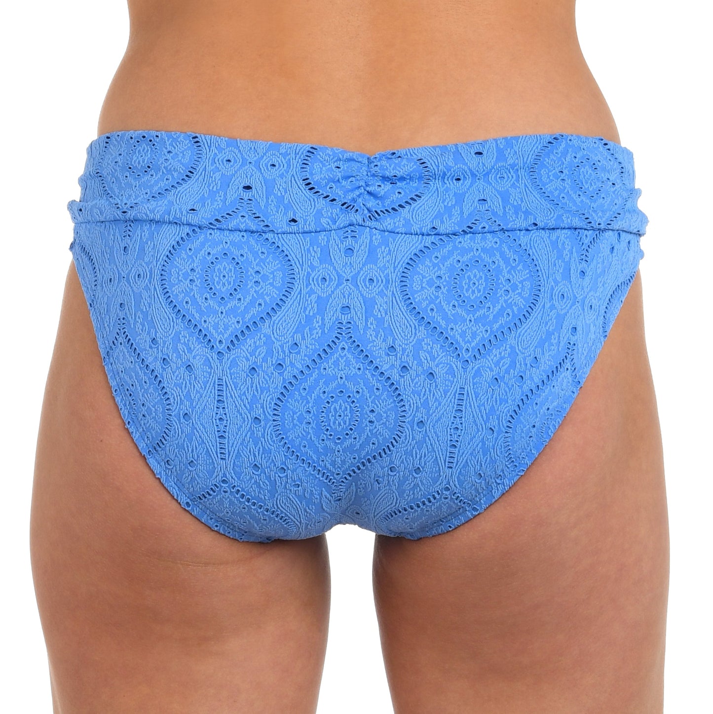 Mantra Medallion Shirred Band Hipster Bottom - LB5NG95 Swim - Bottoms - Hipster LA BLANCA