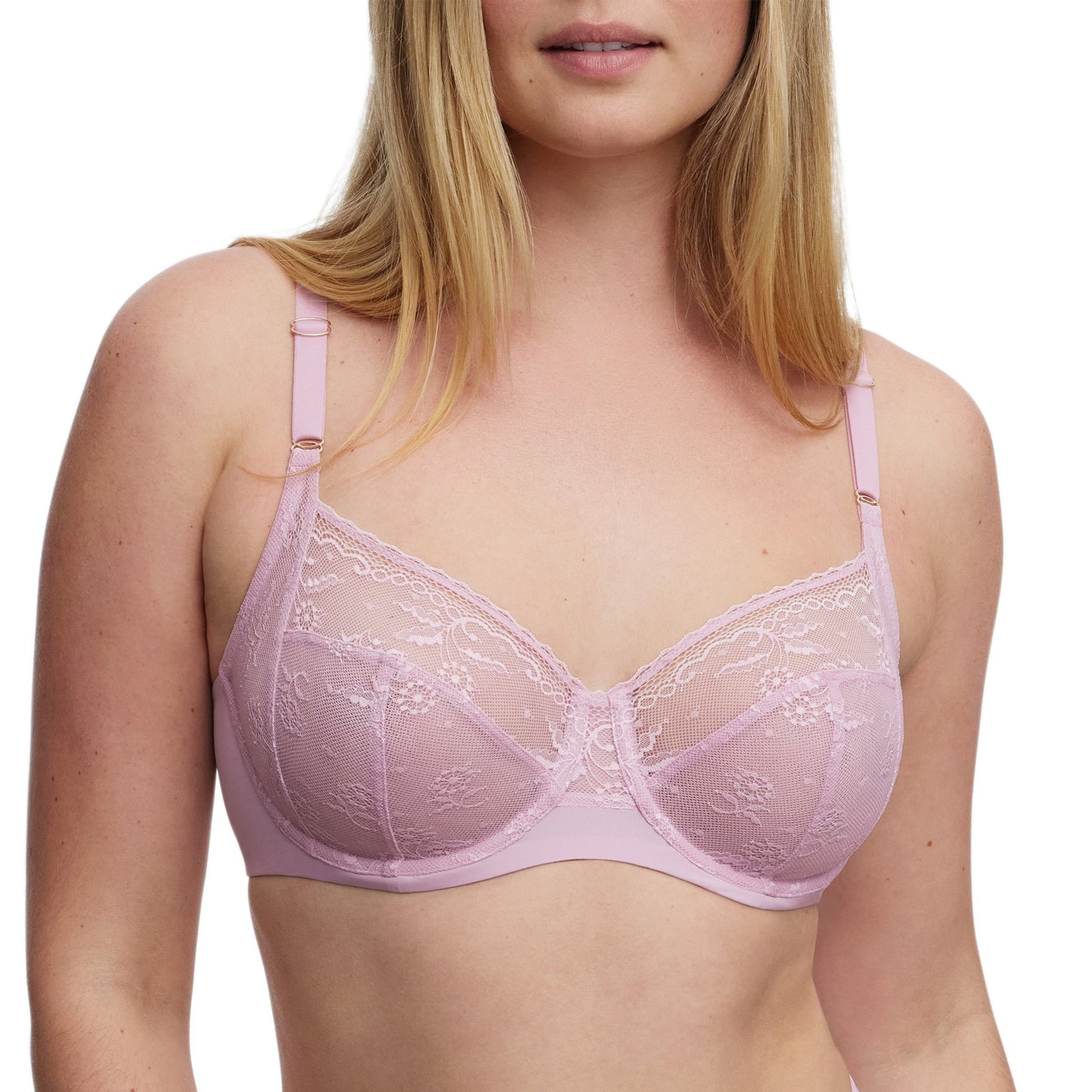 Lacy Full Coverage Underwire Bra - 334235 - Bloomin Lilac Bras & Lingerie - Bras - Underwire Bras SKARLETT BLUE