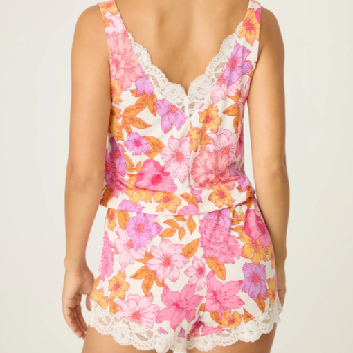 Sweet Dreams Floral Print Modal Romper - RUSDRM Sleep & Lounge - Sleep - Rompers & Jumpsuits P.J. Salvage