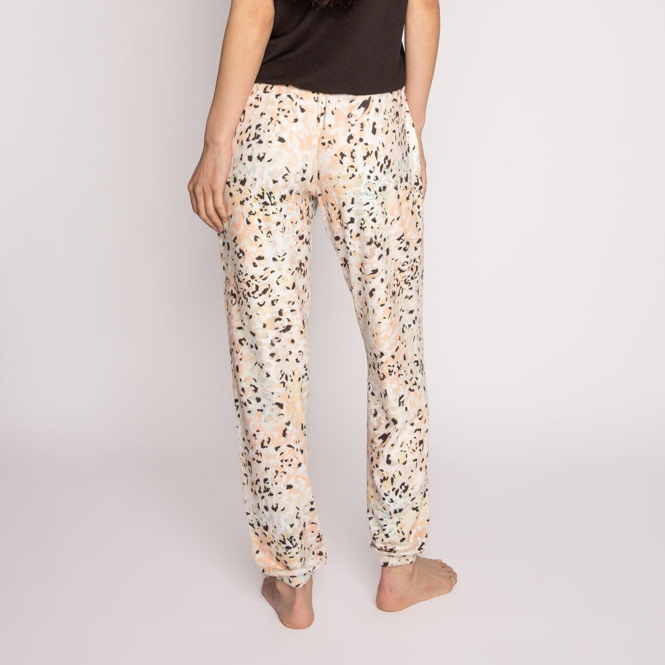 Lavish Nights Banded PJ Pants - RKLNP - Orange Crush