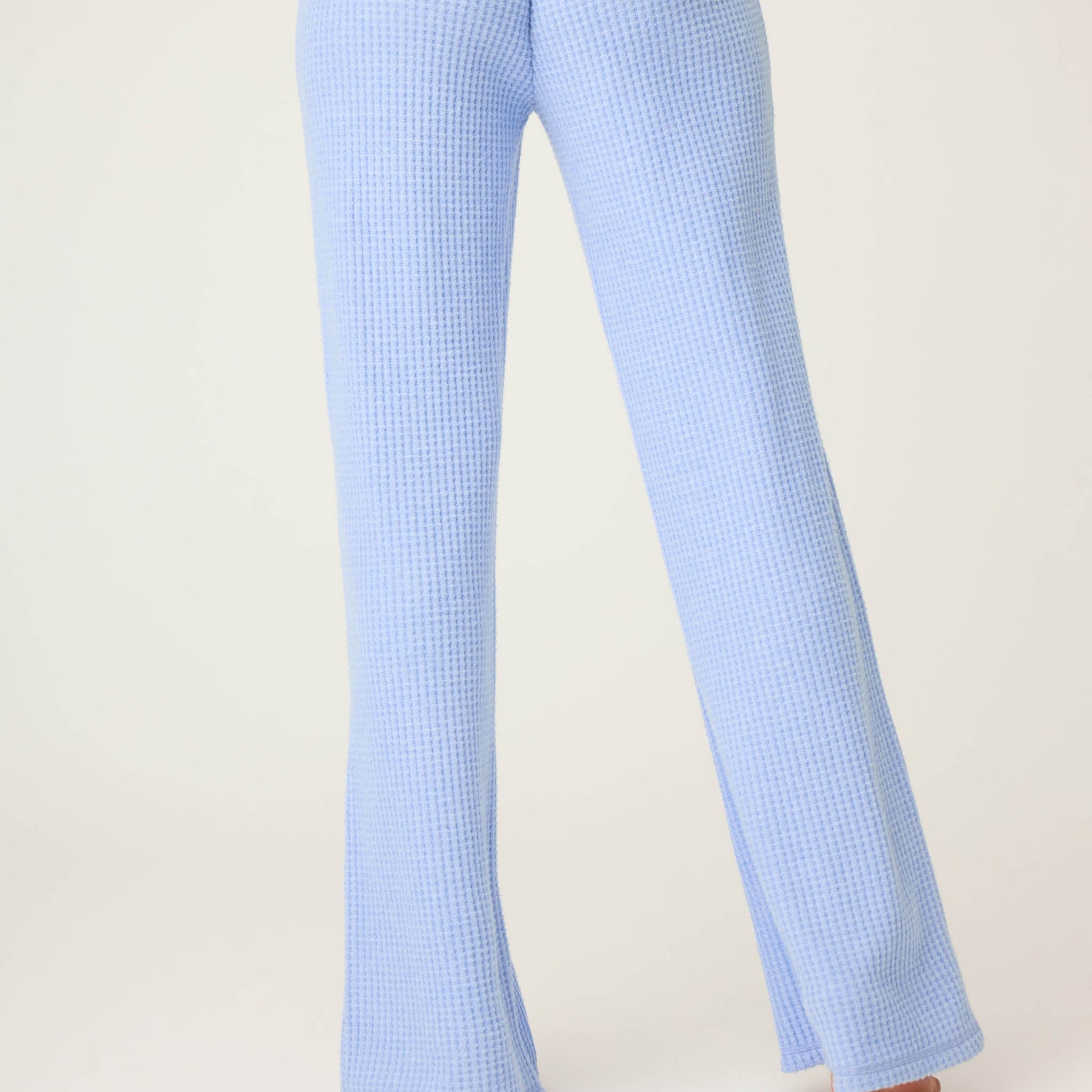 Morning Waffles Solid Peri Open Leg Pant - RUMWP - Periwinkle Unclassified P.J. Salvage