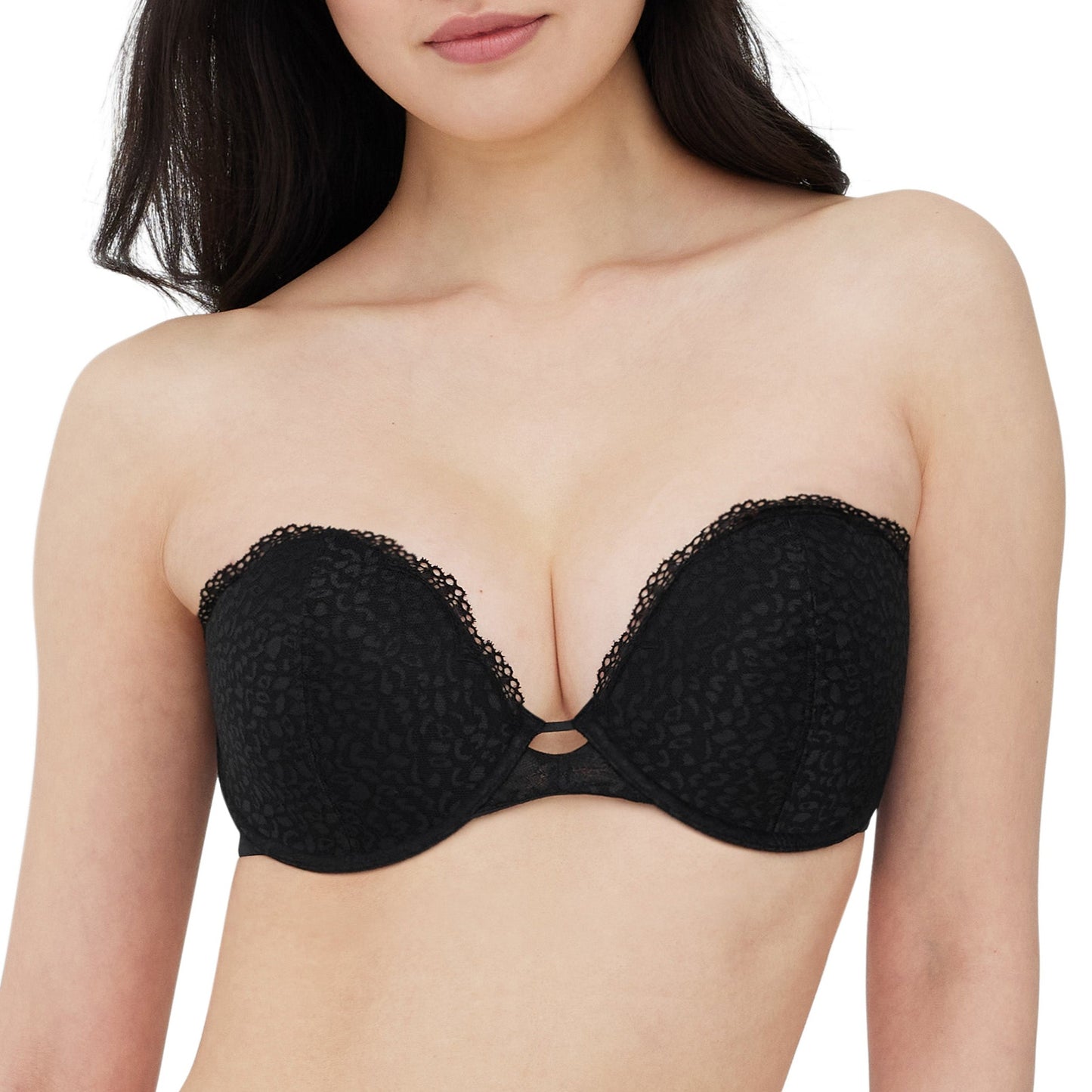Rouse Super Plunge Strapless Bra - 339221 - Black Bras & Lingerie - Bras - Strapless Bras SKARLETT BLUE BLACK 30DD