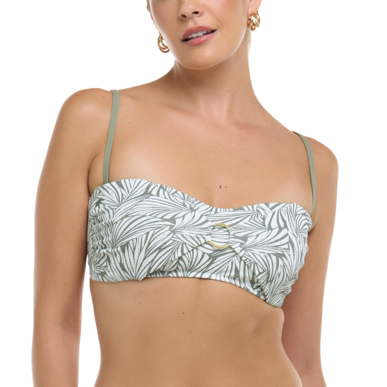 Biomes Hilda Bandeau Bikini Top - SK751109 - Sage Swim - Tops - Bikinis SKYE