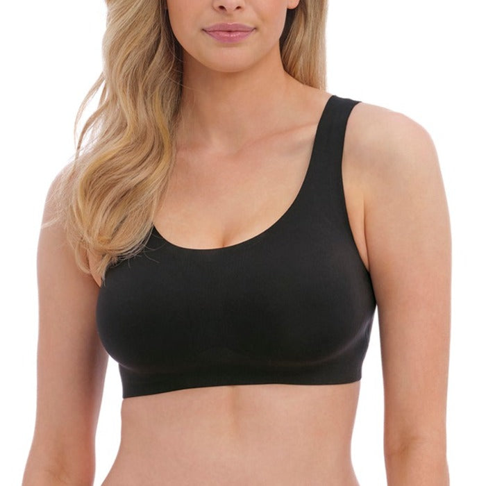 Smoothease Non Wired Bralette - FL2326 Bras & Lingerie - Bras - Bralettes Fantasie Lingerie XS BLACK