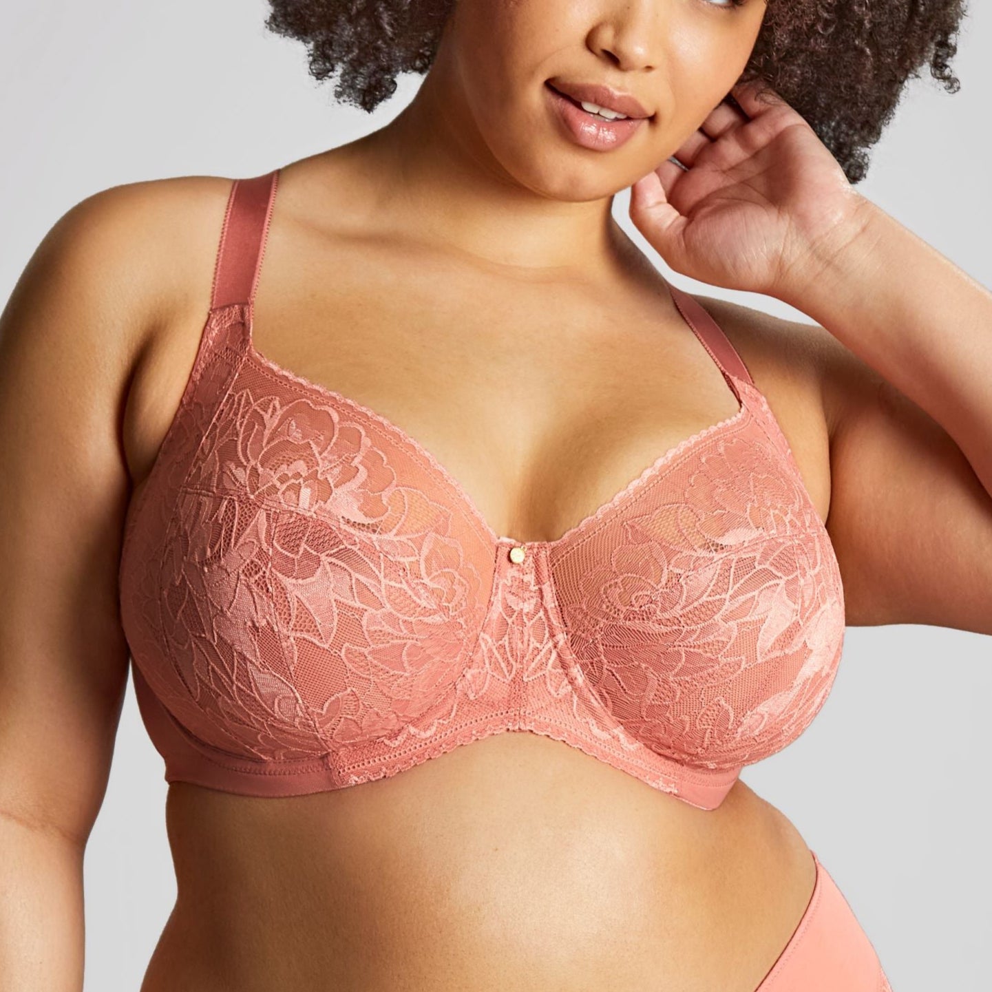 Dream Full Cup Bra - 10805 - Rose Bras & Lingerie - Bras - Underwire Bras Sculptresse