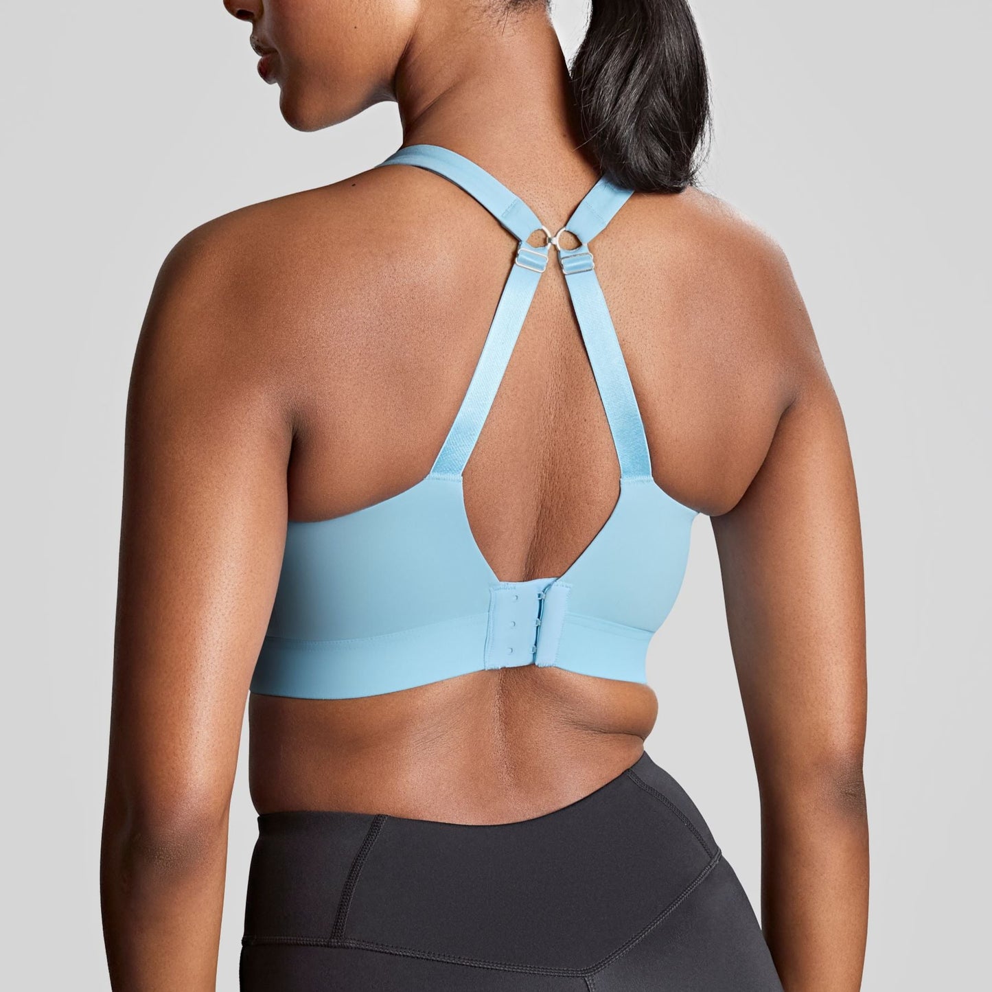 Endurance Wired Sports Bra - 5022 - Sky Blue Bras & Lingerie - Bras - Sports Bras Panache