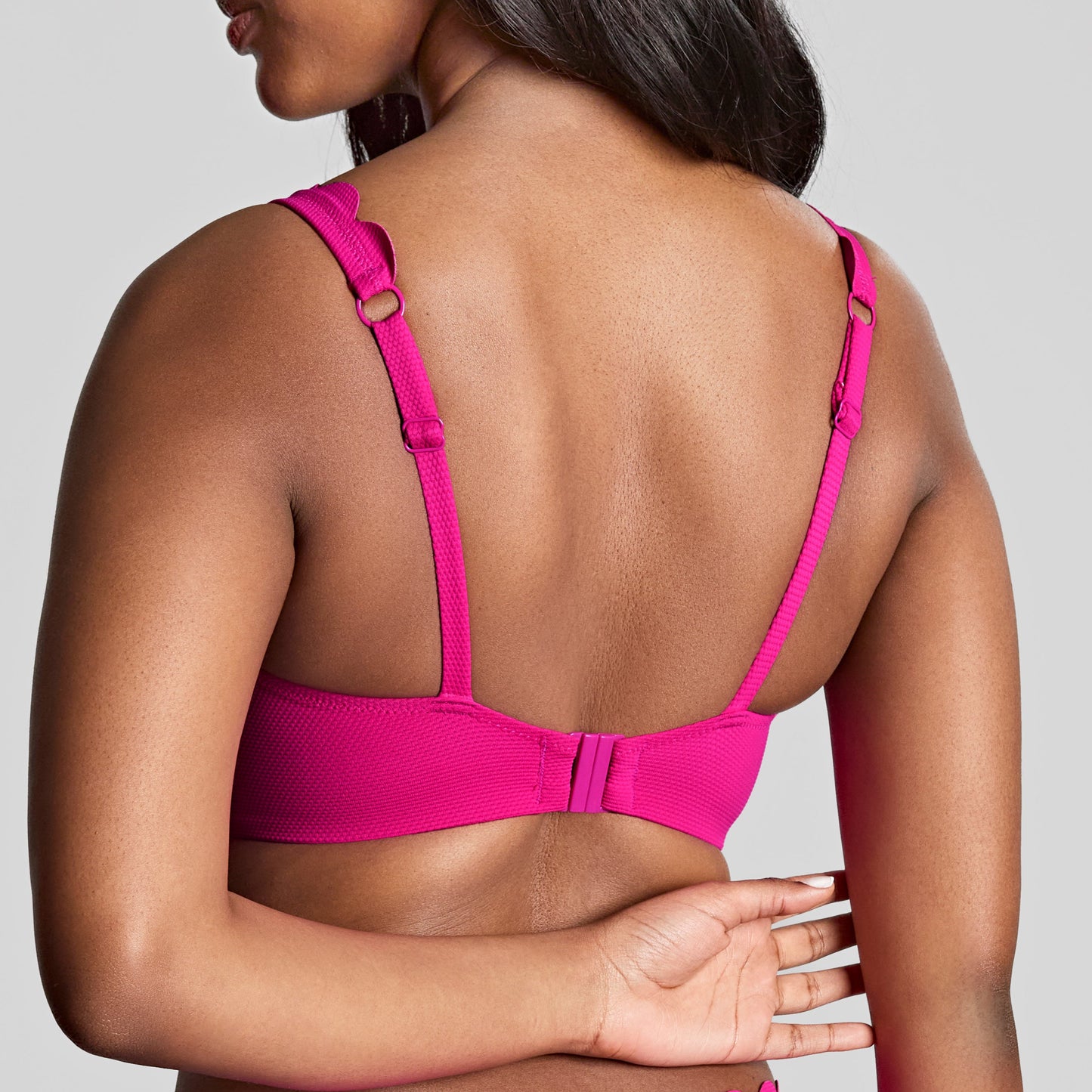 Lauren Plunge Bikini Top - SW1784 - Magenta Swim - Tops - Bikinis Panache