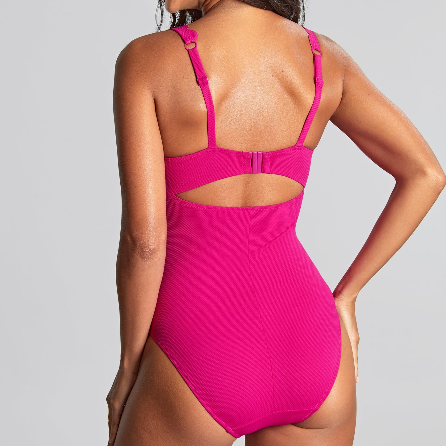 Rita Plunge One Piece - SW1780 - Magenta Swim - One Pieces Panache