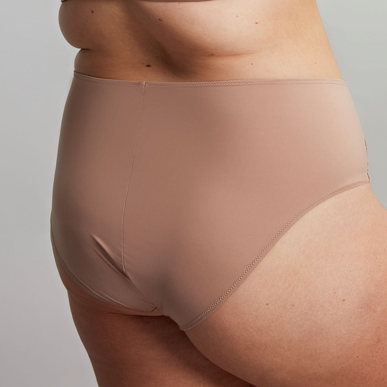 Esme Deep Brief - 10924 - Mocha Animal Bras & Lingerie - Underwear - Brief Sculptresse