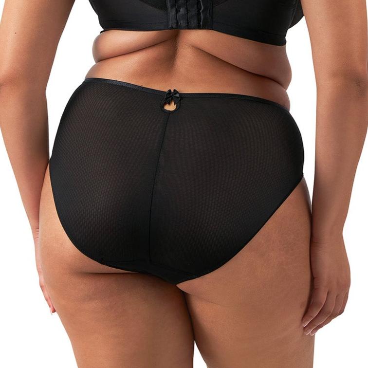 Teagan High Leg Brief - EL302653 - Black Bras & Lingerie - Underwear - Brief Elomi