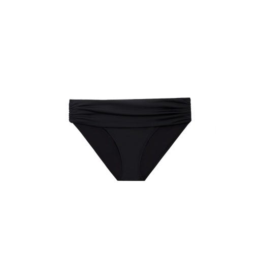 Beach Club Solids Shirred Banded Bottom - 20101053 Swim - Bottoms - Bikini RALPH LAUREN BLACK 08