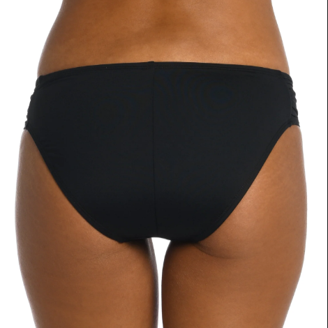 Island Goddess Hipster Bottom - LB0IG96IG - Black Swim - Bottoms - Hipster LA BLANCA