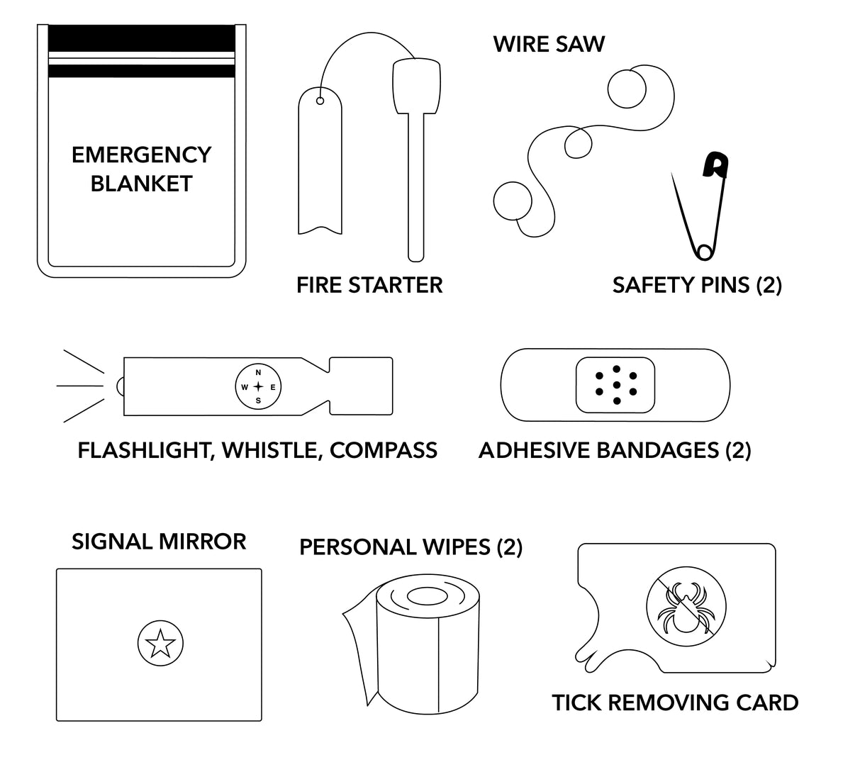 HAPPY CAMPER - Pinch Kit Apparel - Accessories Pinch Provisions
