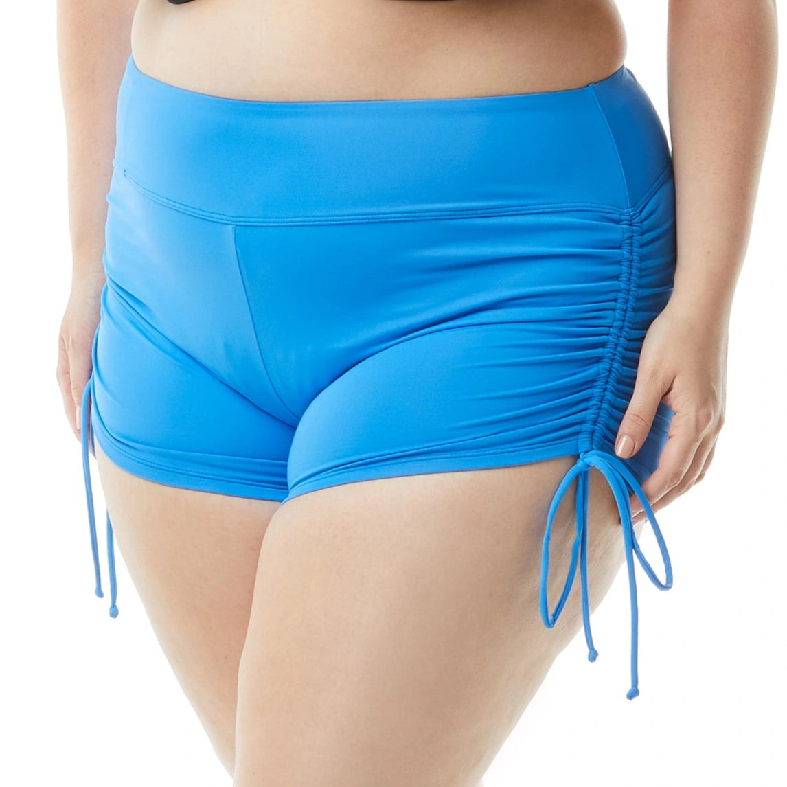 Blake Plus Swim Boyshort - HW58084 - Paradise Peri Swim - Plus BEACH HOUSE