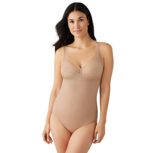 Elevated Allure Body Shaper - 801336 - Roebuck Bras & Lingerie - Lingerie - Bodysuits Wacoal NEUTRAL 40DDD
