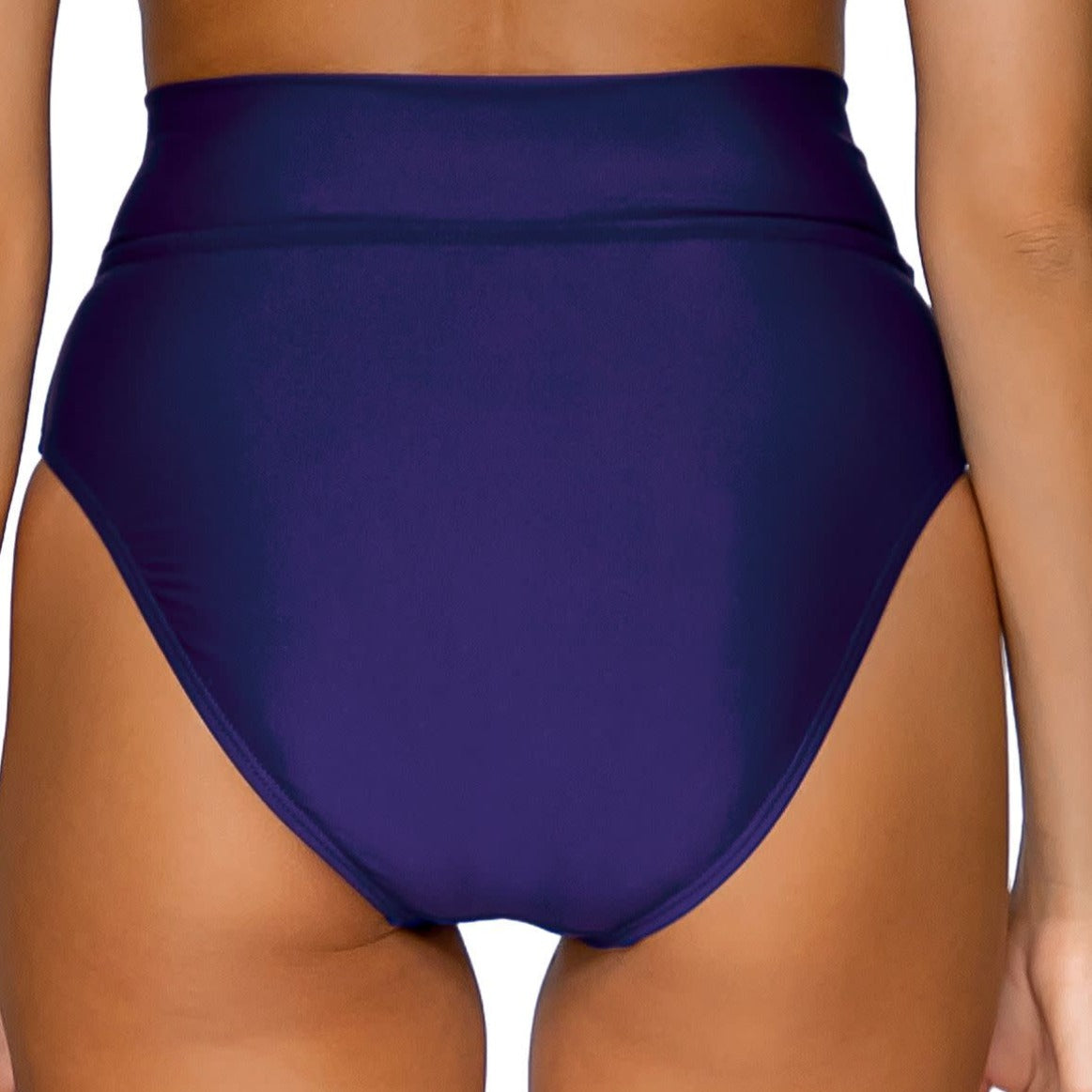 Summer Lovin V-Front Bottoms - 31B - Indigo Swim - Bottoms - Bikini Sunsets, Inc.