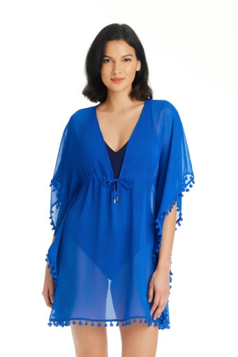 Gypset Caftan - RBGS00801 Swim - Cover ups BLEU ROD BEATTIE AZURE L