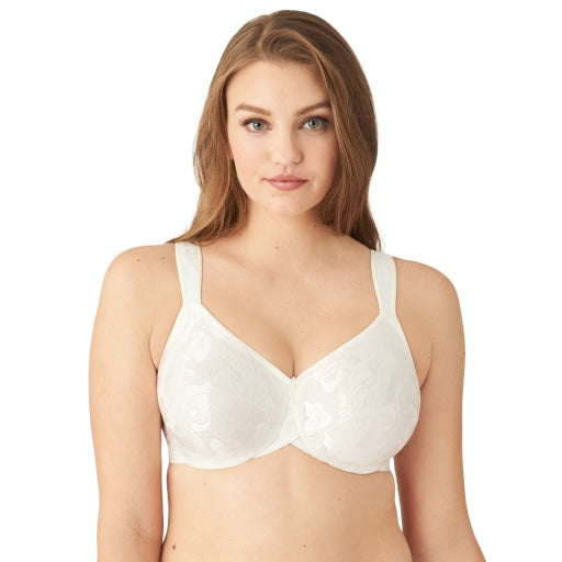 Awareness Full Coverage Underwire Bra - 85567 - Ivory Bras & Lingerie - Bras - Underwire Bras Wacoal WHITE 40C