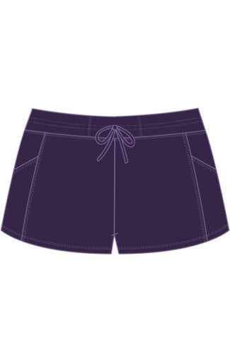 Laguna Swim Short - 905B - Paradise Plum Swim - Bottoms - Short Sunsets, Inc. PURPLE 08