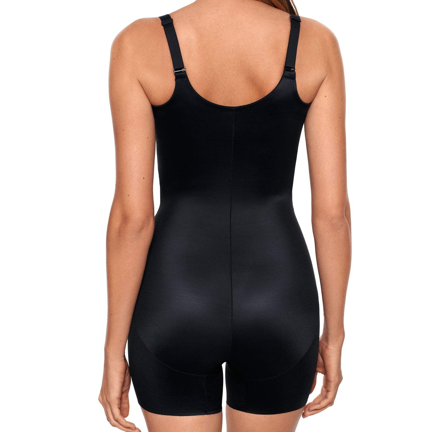 "Tummy Tuck" Torsette Bike Short - 2412 - Beige/Black Bras & Lingerie - Shapewear - Boyshort MIRACLESUIT