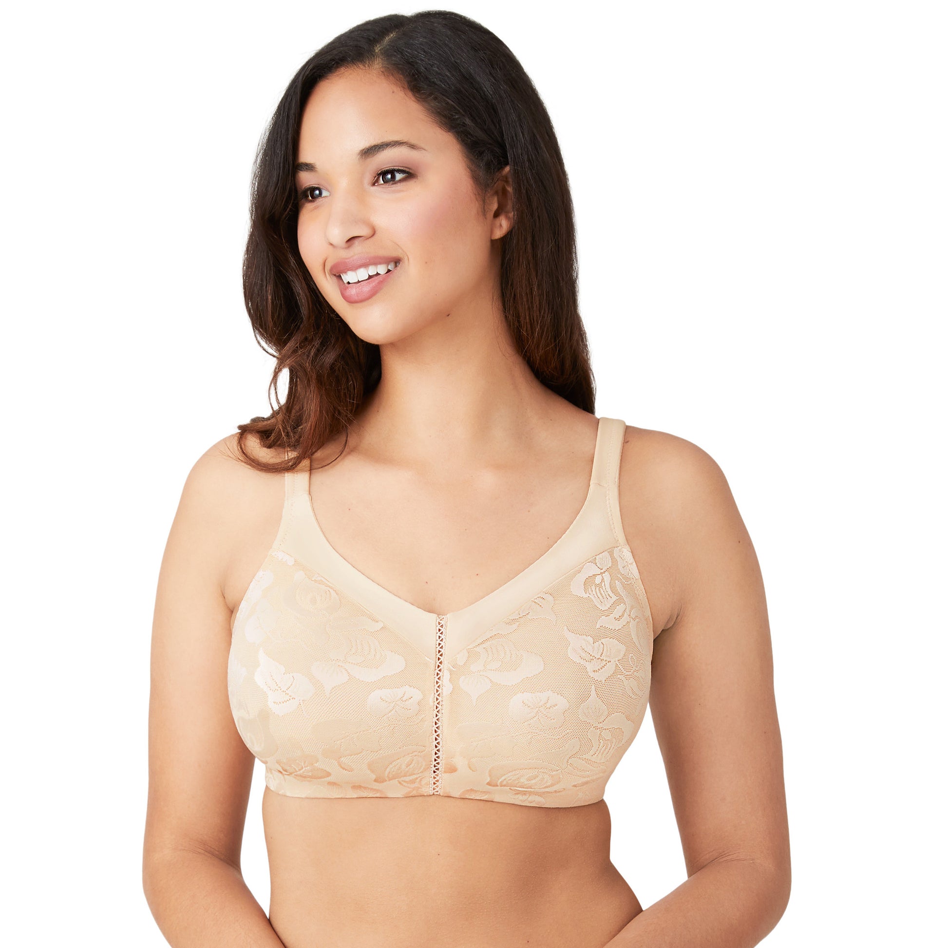 Awareness Full Cup Wirefree Bra- 85276 - Sand Bras & Lingerie - Bras - Wireless Bras Wacoal