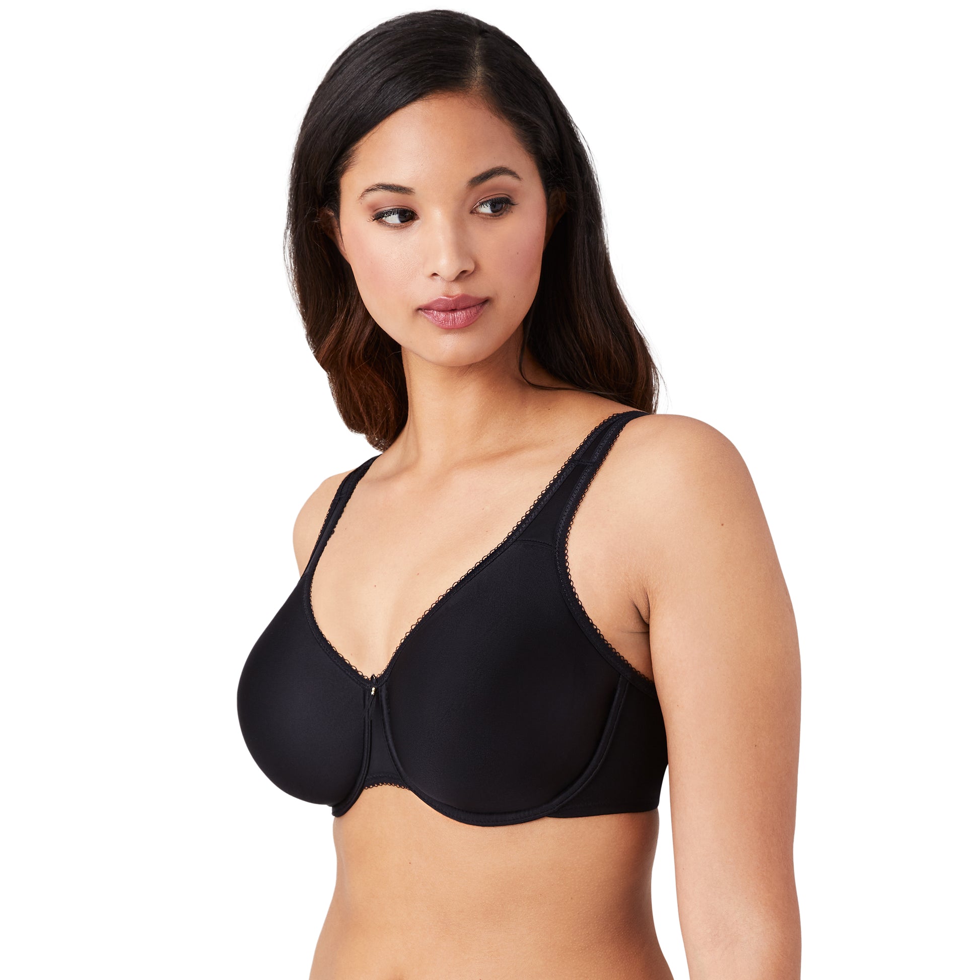 Basic Beauty Full Coverage Underwire Bra - 855192 - Black Bras & Lingerie - Bras - Underwire Bras Wacoal