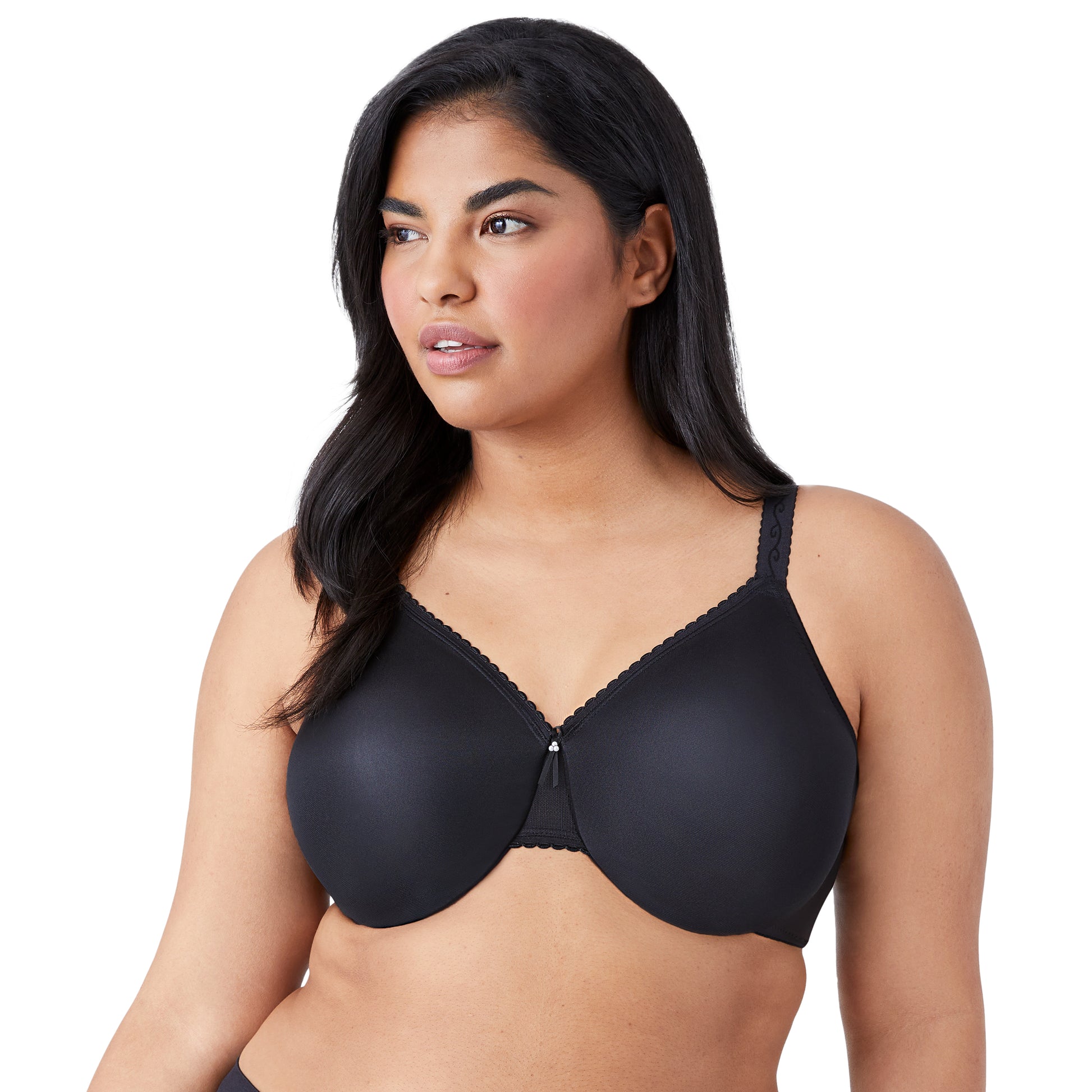 Simple Shaping Full Coverage Minimizer Bra - 857109  Wacoal BLACK 34C