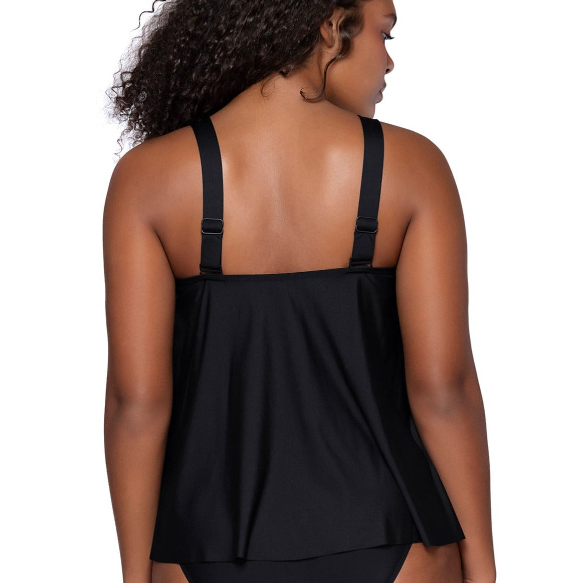 Sadie Tankini - 964T - Black Swim - Tops - Tankinis SUNSETS