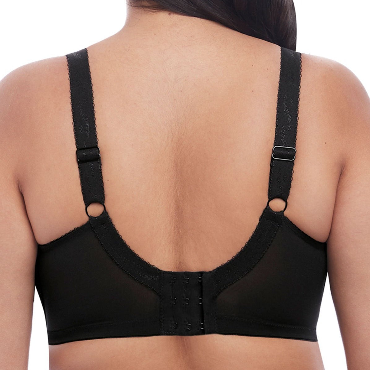 Charley Underwire Spacer T-Shirt Bra - EL4383 - Black Elomi