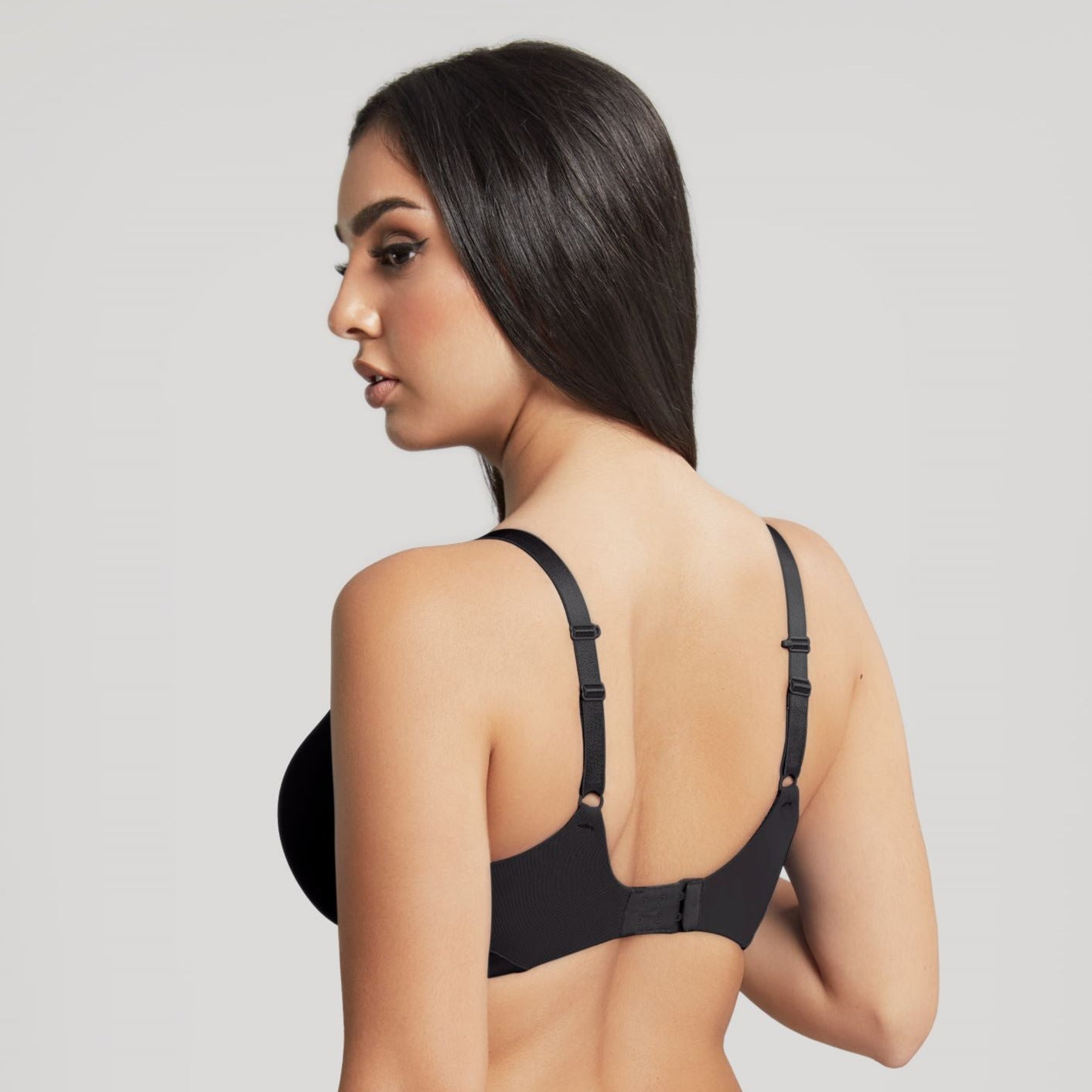 Faith Moulded Plunge Bra - 10666 - Noir Bras & Lingerie - Bras - T-shirt Bras Cleo