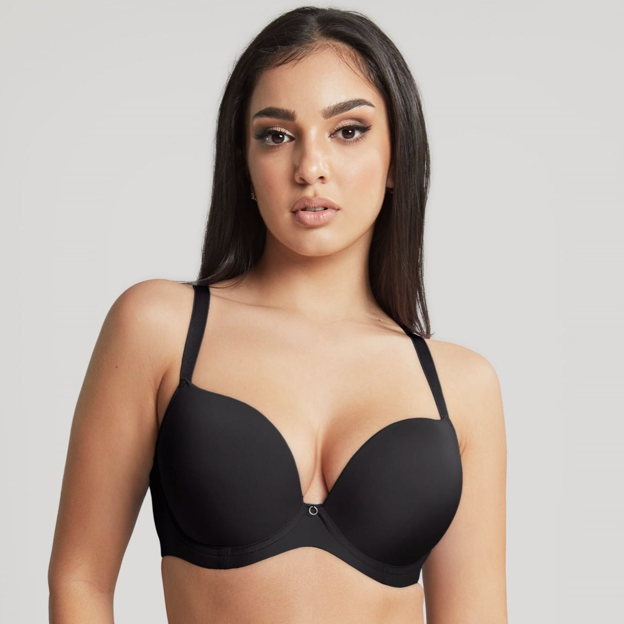 Faith Moulded Plunge Bra - 10666 - Noir Bras & Lingerie - Bras - T-shirt Bras Cleo BLACK 30E