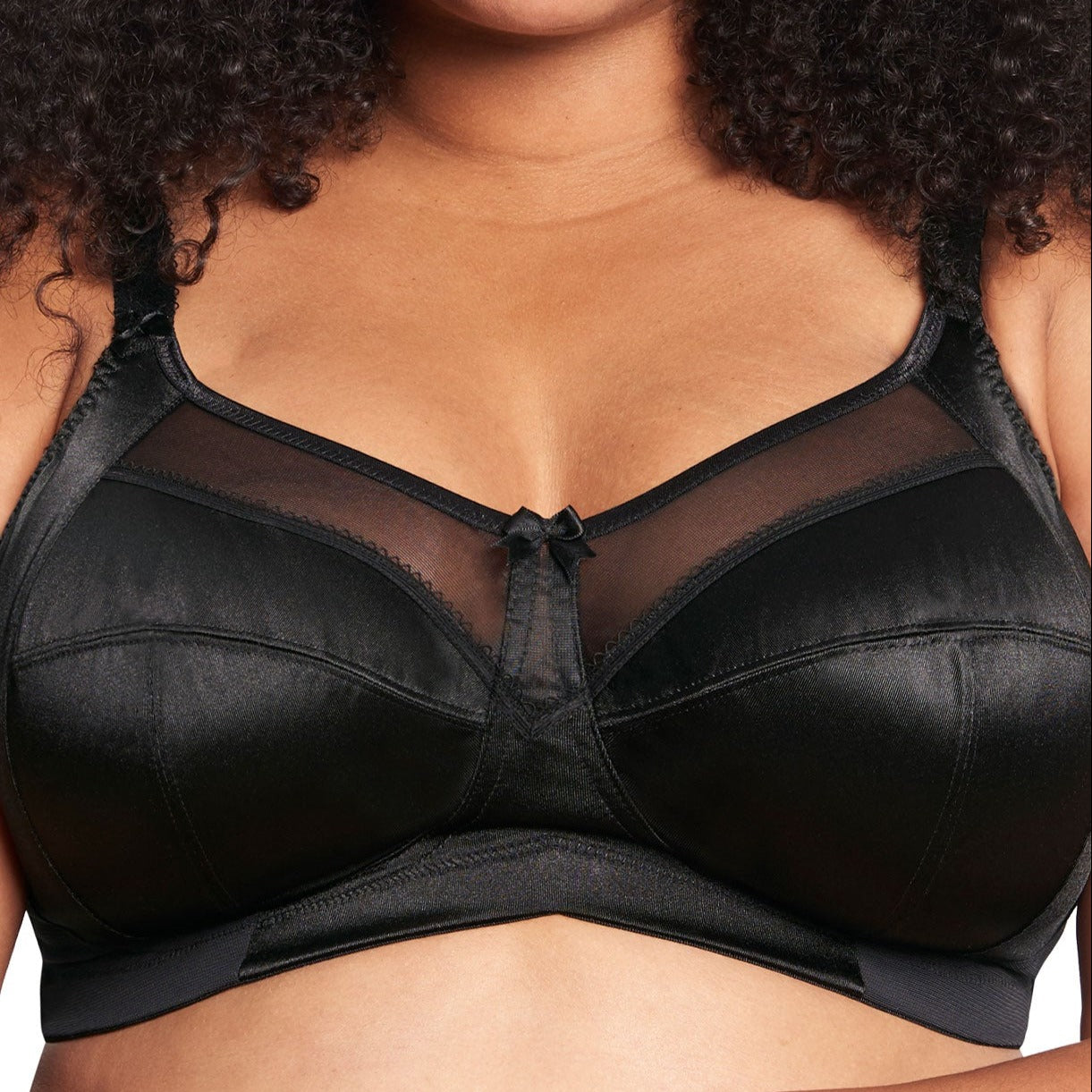 Keira Wireless Bra - GD6093 - Black Bras & Lingerie - Bras - Wireless Bras Goddess 36DDD (US) BLACK