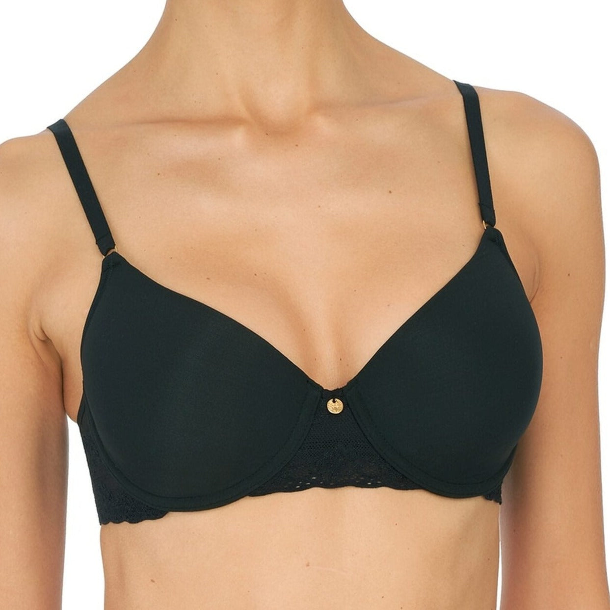 Bliss Perfection Contour Underwire Bra - 721154 Bras NATORI 30B BLACK