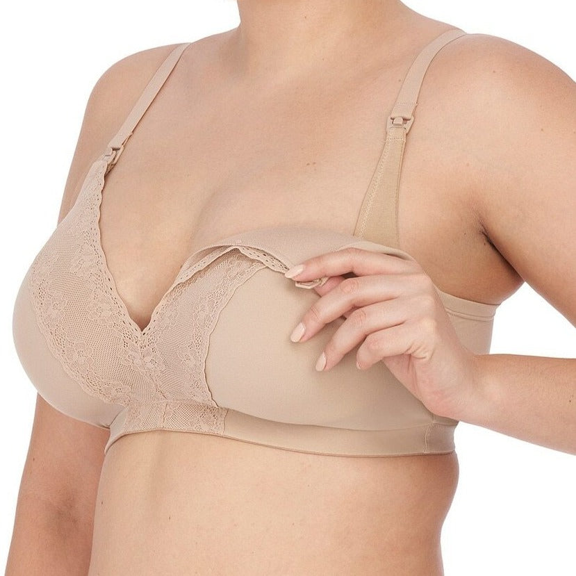 Bliss Perfection Wireless Maternity Bra - 760154 Bras NATORI 30DD NEUTRAL